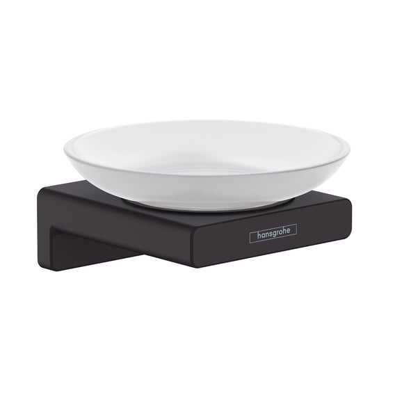 hansgrohe AddStoris Seifenschale schwarz matt - 41746670 - Emero.de