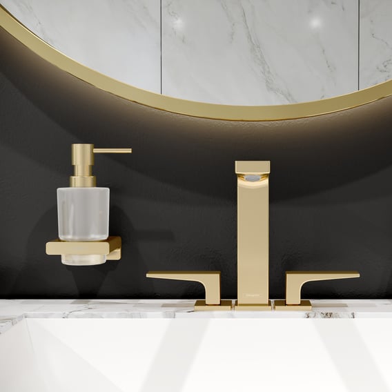 hansgrohe AddStoris Seifenspender zum Schrauben, gold - 41745990 - Emero.de