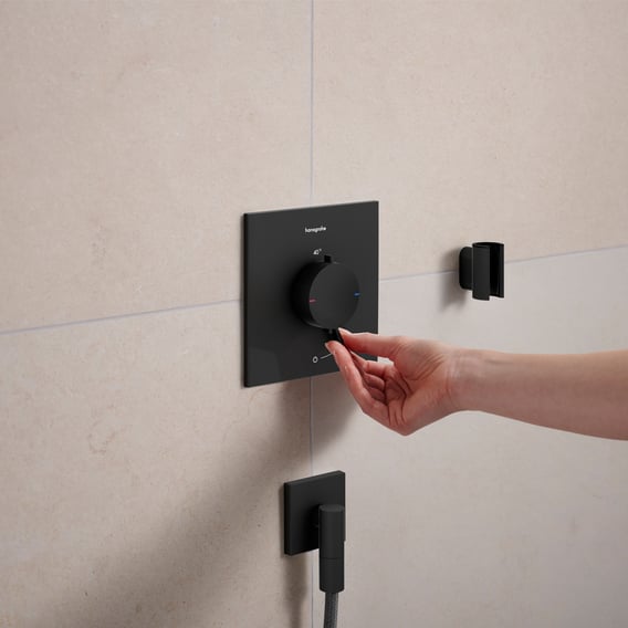 Luxus Hansgrohe Duscharmatur Unterputz Schwarz Bild