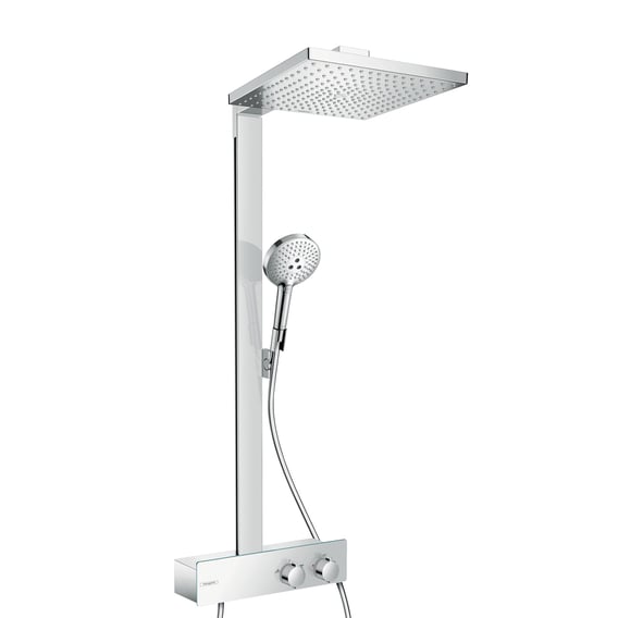 hansgrohe Raindance E Aufputz-Duschsystem mit Thermostat mit EcoSmart ...
