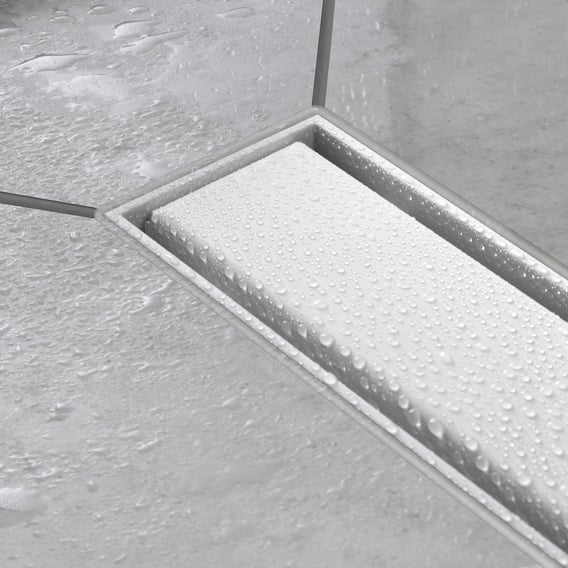Ersatz-Abdeckung Für Duschablauf - Chrom, 115 Mm - Für 90 Mm Ablaufloch - Mit Siebeinsatz