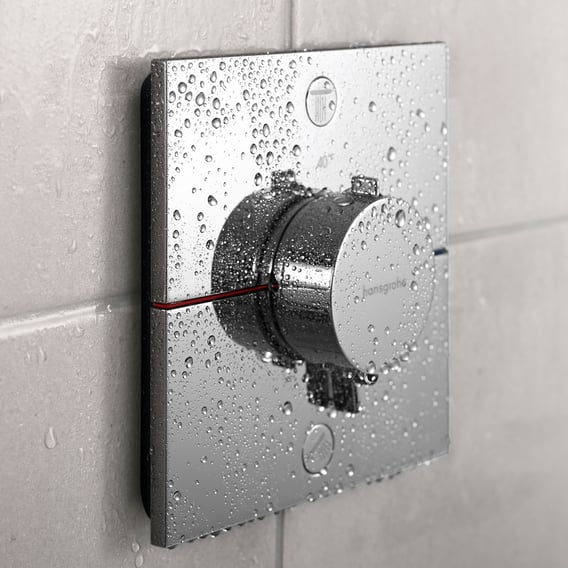 hansgrohe ShowerSelect Comfort E Thermostat, für Wanne & Dusche chrom ...