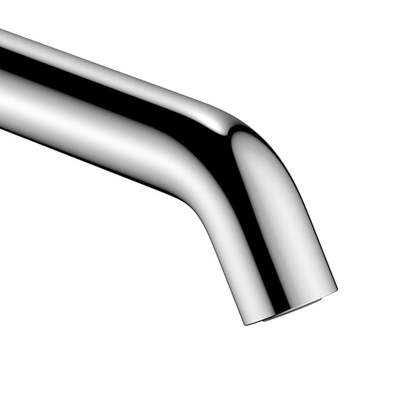 Hansgrohe Locarno Wannenauslauf Chrom – Art-Deco-Design, Für Badarmaturen, Inkl. Adapter