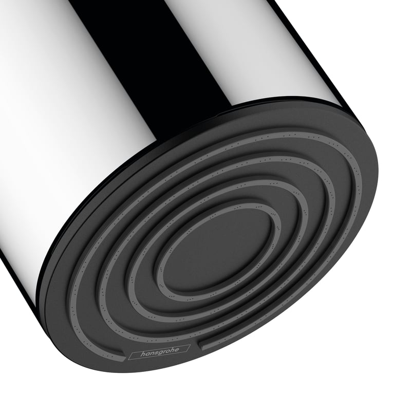 hansgrohe Pulsify S Kopfbrause, 1 Strahlart mit EcoSmart+, chrom ...