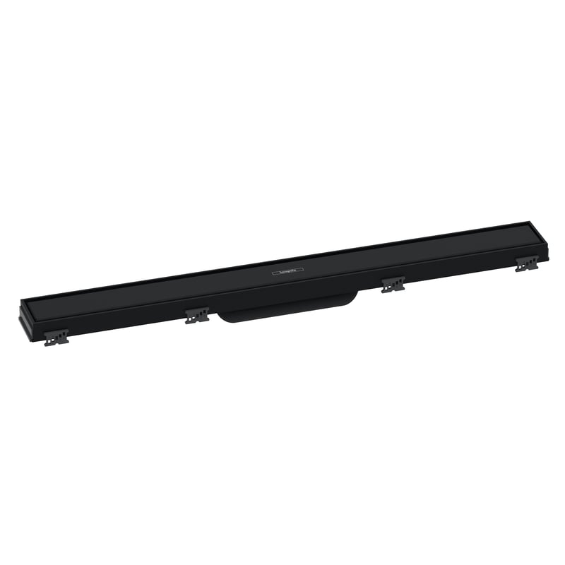 Rrajj Duschablauf-Abdeckung Rund, 108 Mm, Schwarz – Edelstahl 304