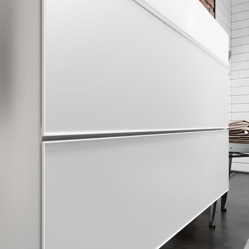 hansgrohe Xevolos E Waschtischunterschrank, 2 Auszüge weiß 