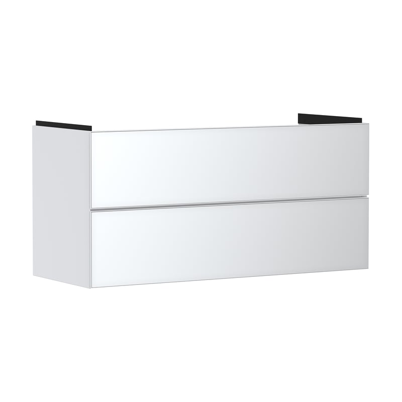 hansgrohe Xevolos E Waschtischunterschrank, 2 Auszüge weiß 