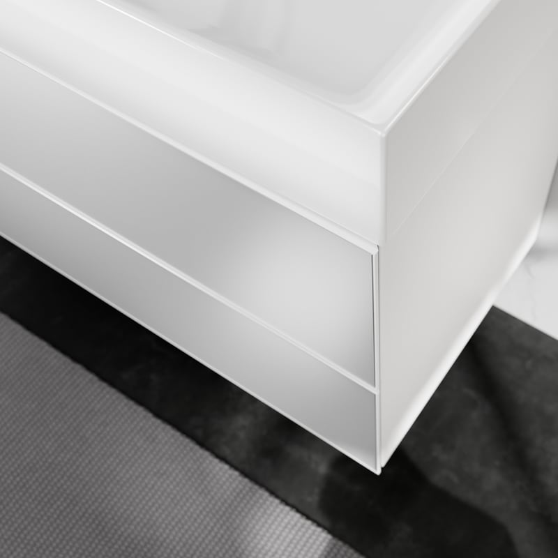 hansgrohe Xevolos E Waschtischunterschrank, 2 Auszüge weiß