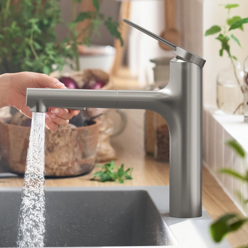 hansgrohe Zesis M33 Küchenarmatur, mit sBox lite, ausziehbar