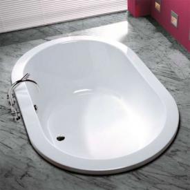 Hoesch SCELTA Oval-Badewanne, Einbau weiß