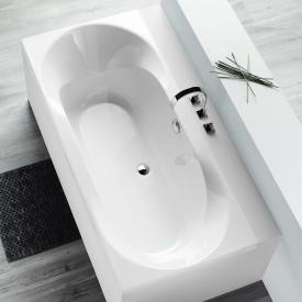 Hoesch SPECTRA Rechteck-Badewanne, Einbau weiß