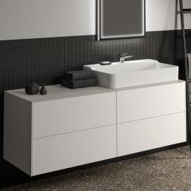 Ideal Standard Conca Waschtischunterschrank für Konsole mit 4 Auszügen weiß matt