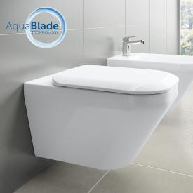Ideal Standard Tonic II Wand-Tiefspül-WC AquaBlade, mit WC-Sitz weiß, mit Ideal Plus