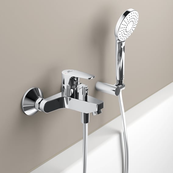 Ideal Standard Cerafine D Einhebelmischer Für Badewanne/Dusche – Verchromt, Unterputz, Nur Außenteile