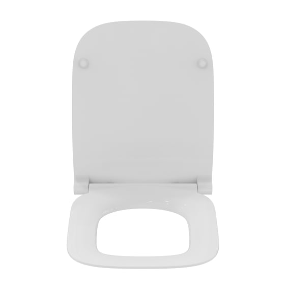 WC-Sitz Ideal Standard ALA – Weiß, EURO Scharnier, Verchromt