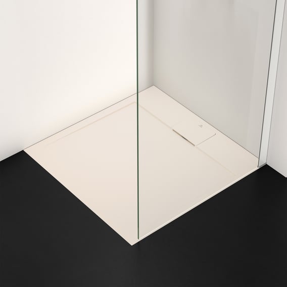 Ultraflache Duschtrog Von Ideal Standard – Nur 3 Cm Hoch, Rutschfest & Kratzresistent, In Steinoptik Weiß