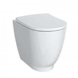 Geberit Acanto Stand-Tiefspül-WC ohne Spülrand weiß