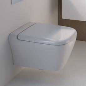 Geberit myDay Wand-Tiefspül-WC ohne Spülrand weiß, mit KeraTect