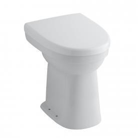 Geberit Renova Comfort Stand-Flachspül-WC, Ausführung erhöht 49 cm Abgang waagerecht, weiß, mit KeraTect