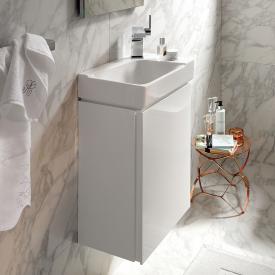 Geberit Xeno² Handwaschbeckenunterschrank mit 1 Tür weiß hochglanz