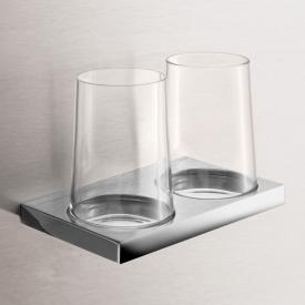 Keuco Edition 11 Doppelglashalter für Wandmontage chrom
