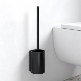 Keuco Plan Black Selection Wand-Toilettenbürstengarnitur