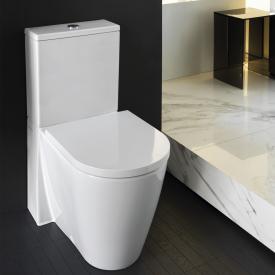 Kartell by LAUFEN Stand-Tiefspül-WC für Kombination, spülrandlos weiß, mit CleanCoat