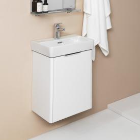 LAUFEN Base für Pro S Handwaschbeckenunterschrank mit 1 Tür Front weiß glanz / Korpus weiß glanz