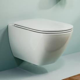 LAUFEN LUA Wand-Tiefspül-WC, mit WC-Sitz weiß, mit Clean Coat, WC-Sitz mit Absenkautomatik