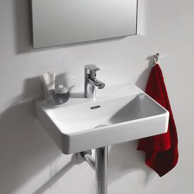 LAUFEN Pro S Handwaschbecken weiß, mit 1 Hahnloch, ungeschliffen, mit Überlauf