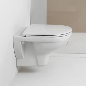 LAUFEN Pro Wand-Tiefspül-WC, spülrandlos, mit WC-Sitz weiß