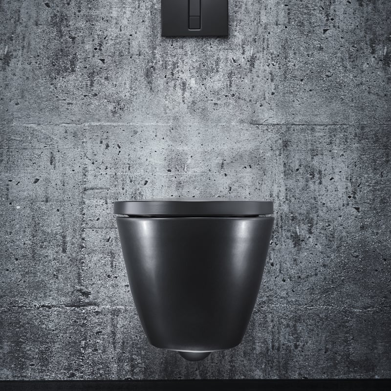 Kartell LAUFEN Kartell LAUFEN Wand-WC Ausführung kurz schwarz matt 