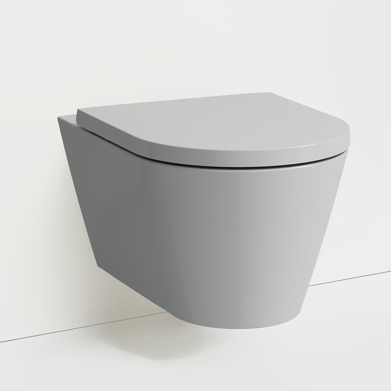 Kartell LAUFEN Wand-WC grau matt - H8203377590001 - Emero.de