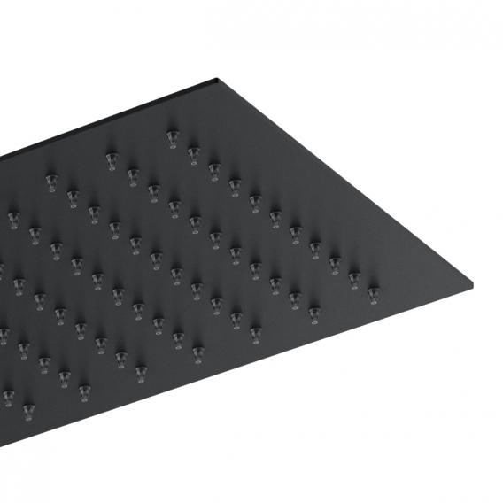 Mariner Edelstahl-Regenpaneel mit 1 Funktion schwarz matt