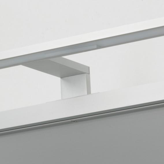 Matedo Entry SPS Spiegelschrank mit Beleuchtung und 2 Türen asymmetrisch