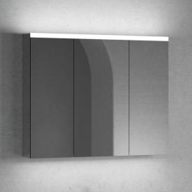 neoro n50 | n50T46 Spiegelschrank B: 100 cm mit 3 Türen, mit Beleuchtung
