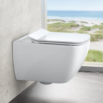 Villeroy & Boch Venticello Wand-WC mit CeramicPlus, weiß 
