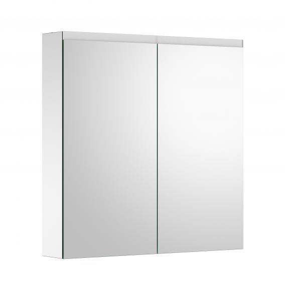 neoro n50 | n50T46 Spiegelschrank B: 80 cm mit 2 Türen, mit Beleuchtung