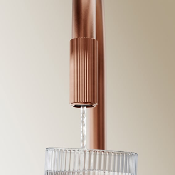 Kingston Brass Seitenbrause Für Küchenarmatur, Antikes Kupfer – Mit 121,9 Cm Schlauch, 1/4" NPS-Anschluss