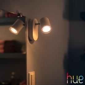PHILIPS Hue White ambiance Adore LED Spot/Wandleuchte mit Dimmer, 1-flg