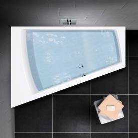 PREMIUM 100 Eck-Badewanne, Einbau Länge: 170 cm, Breite: 110 cm, Innentiefe 46 cm