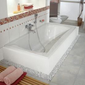 Repabad Arosa Rechteck-Badewanne, Einbau weiß
