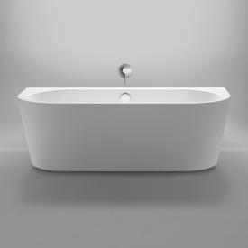 Repabad Livorno Vorwand-Badewanne mit Verkleidung weiß, ohne Füllfunktion