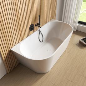 rivea Kanya Vorwand-Badewanne für individuelle Ab- und Überlaufsysteme L: 150 B: 80 cm weiß