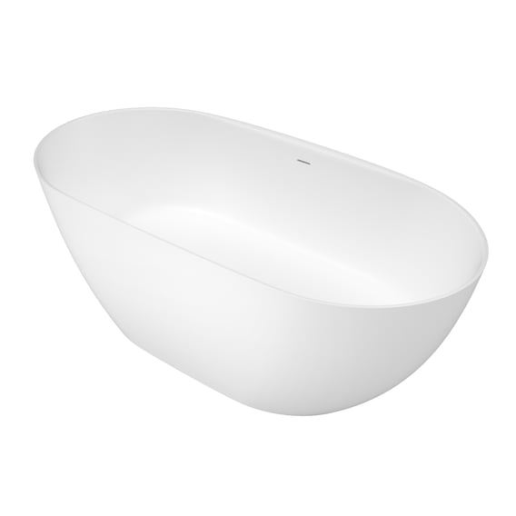 Rayen Massagematte Für Die Badewanne – Naturkautschuk, Weiß, 35 X 65 Cm, Rutschfest