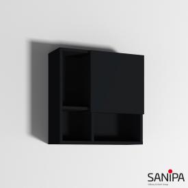 Sanipa 3way Würfelschrank umkehrbar schwarz matt