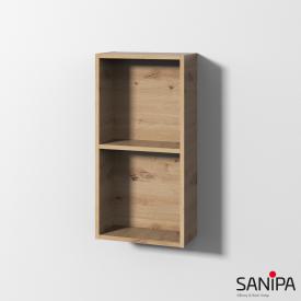 Sanipa Cubes Regalmodul mit 2 Fächern eiche natural touch