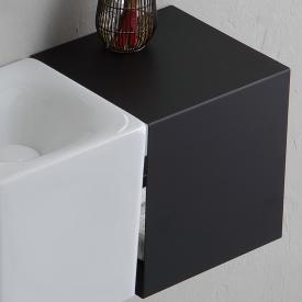 Scarabeo Fold Hängeschrank mit seitlicher Öffnung schwarz matt