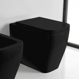 Scarabeo Teorema 2.0 Stand-Tiefspül-WC schwarz, mit BIO System Beschichtung