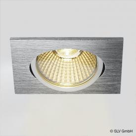 SLV NEW TRIA LED Einbau-Deckenleuchte / Spot mit Dim-To-Warm, quadratisch